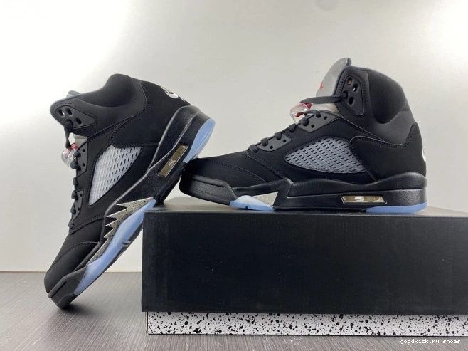 Rep 845035-003 Retro (2016) Metallic 5 Jordan Black 0823